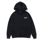 Essentials Fear Of God Star Hoodie - Black - Image 2