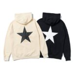 Essentials Fear Of God Star Hoodie - Black - Image 3